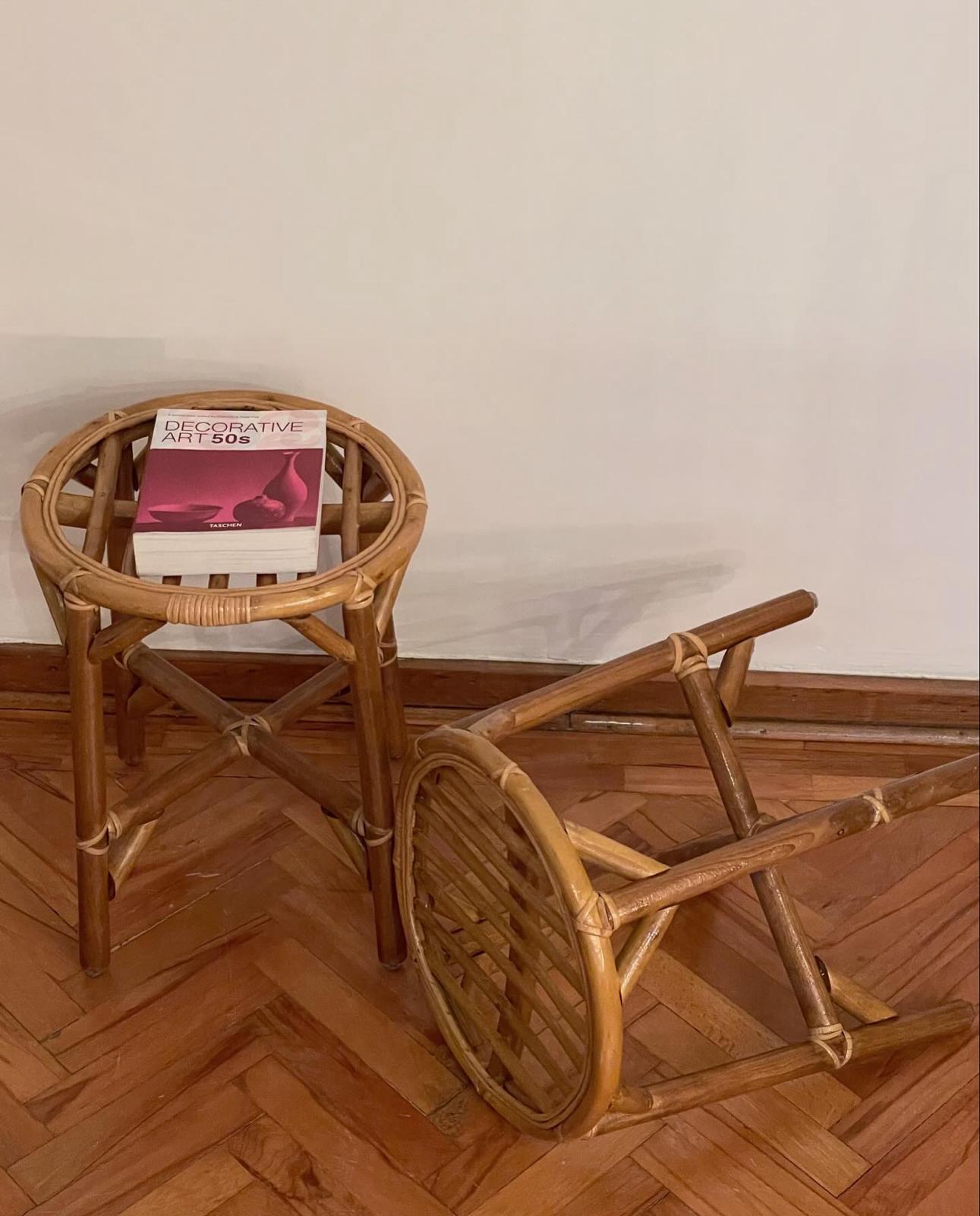 BAMBOO TABOURET