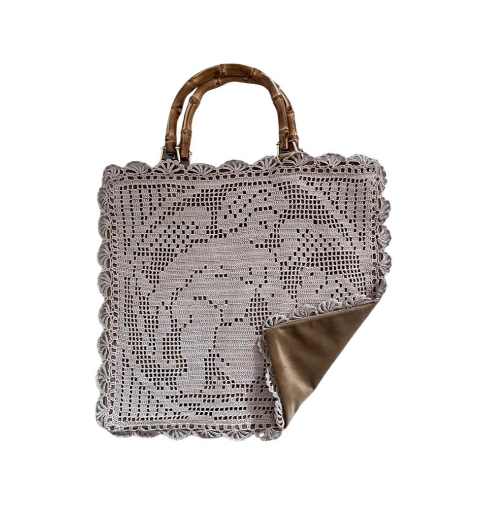 VINTAGE CROCHET BAG
